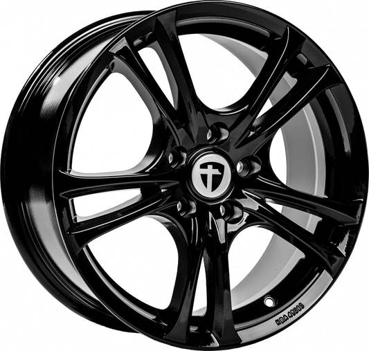 Tomason Easy Black Painted Alufelge 7x16 Zoll ET42 LK 5x108 ML73