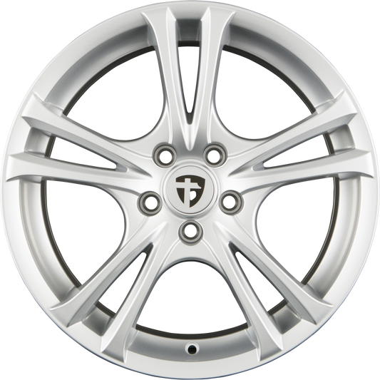 Tomason Easy Silver Painted Alufelge 7.5x17 Zoll ET42 LK 5x120 ML72.6