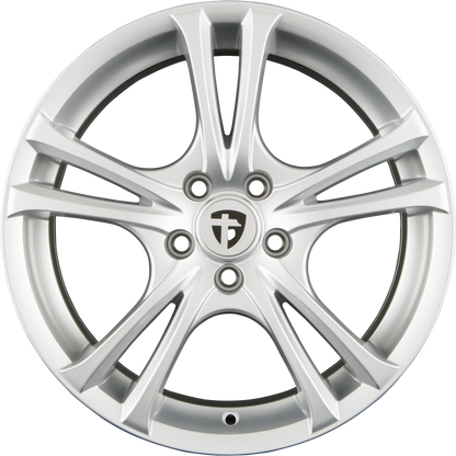 Tomason Easy Silver Painted Alufelge 7.5x17 Zoll ET42 LK 5x120 ML72.6