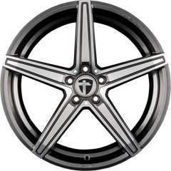 Tomason TN20 Dark Hyper Black Polished Alufelge 8.5x19 Zoll ET30 LK 5x112 ML72.6