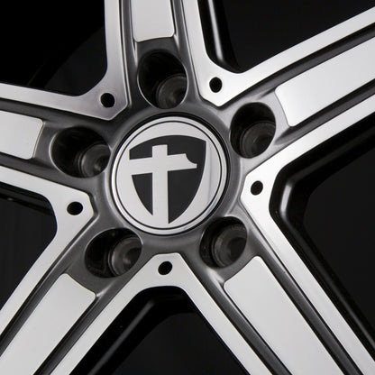 Tomason TN20 Dark Hyper Black Polished Alufelge 8.5x19 Zoll ET30 LK 5x112 ML72.6 – Bild 4