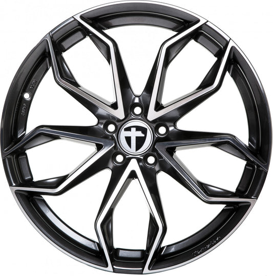 Tomason TN22 dark hyperblack polished Alufelge 8.5x19 Zoll ET45 LK 5x114.3 ML72.6 – Bild 2