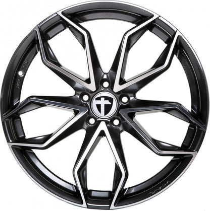 Tomason TN22 dark hyperblack polished Alufelge 8.5x19 Zoll ET35 LK 5x120 ML72.6 – Bild 2