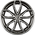 Tomason TN22 Dark Hyperblack Polished Alufelge 8.5x20 Zoll ET45 LK 5x112 ML72.6
