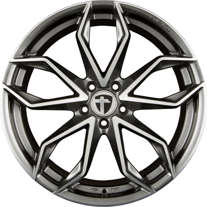 Tomason TN22 Dark Hyperblack Polished Alufelge 8.5x20 Zoll ET45 LK 5x112 ML72.6