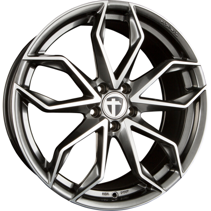 Tomason TN22 Dark Hyperblack Polished Alufelge 8.5x20 Zoll ET45 LK 5x112 ML72.6 – Bild 2