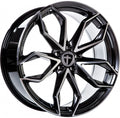 Tomason TN22 dark hyperblack polished Alufelge