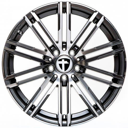 Tomason TN18 gunmetal polished Alufelge 9x20 Zoll ET45 LK 5x112 ML66.5 – Bild 2