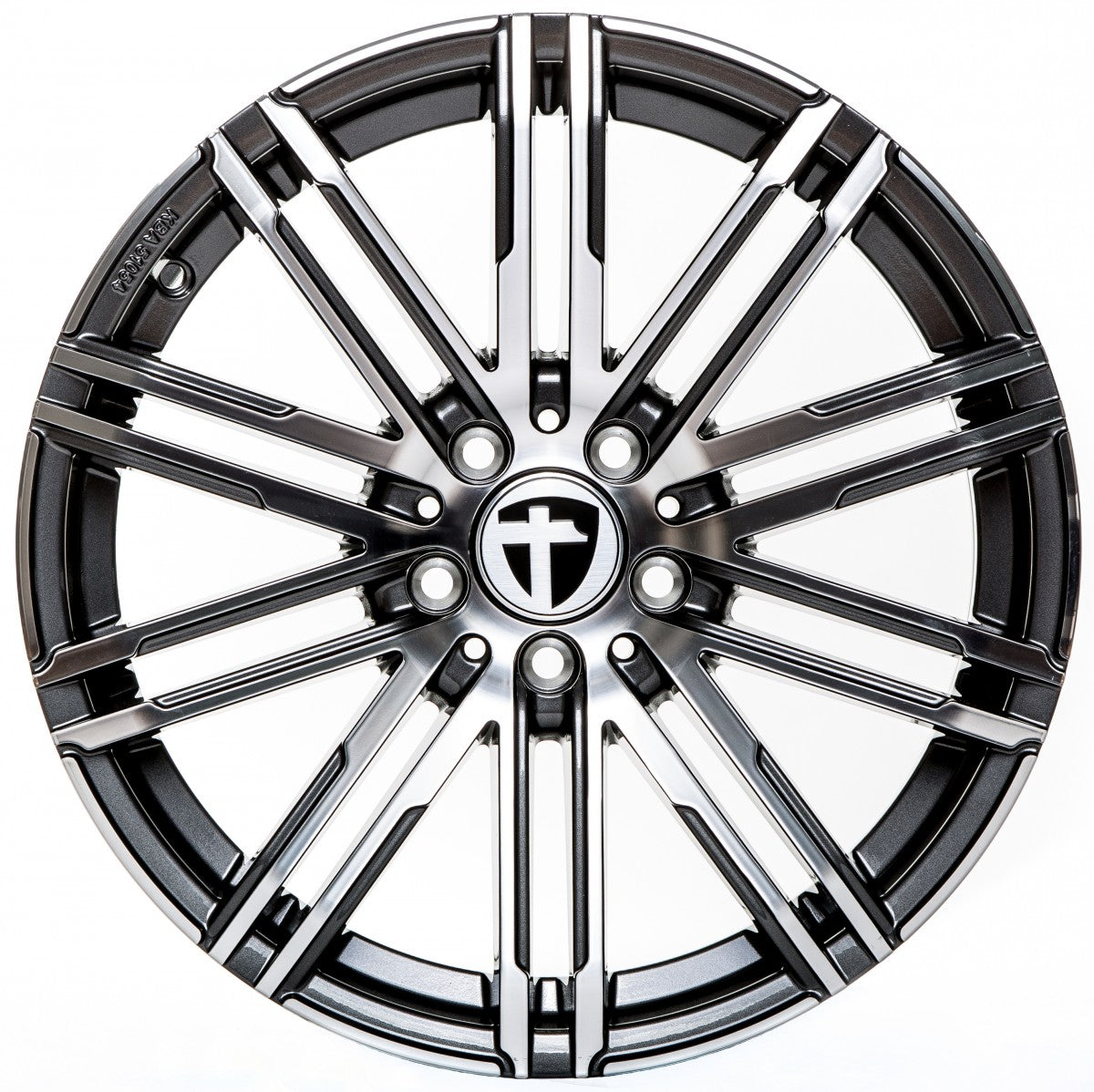 Tomason TN18 gunmetal polished Alufelge 9x20 Zoll ET40 LK 5x120 ML65.1 – Bild 2