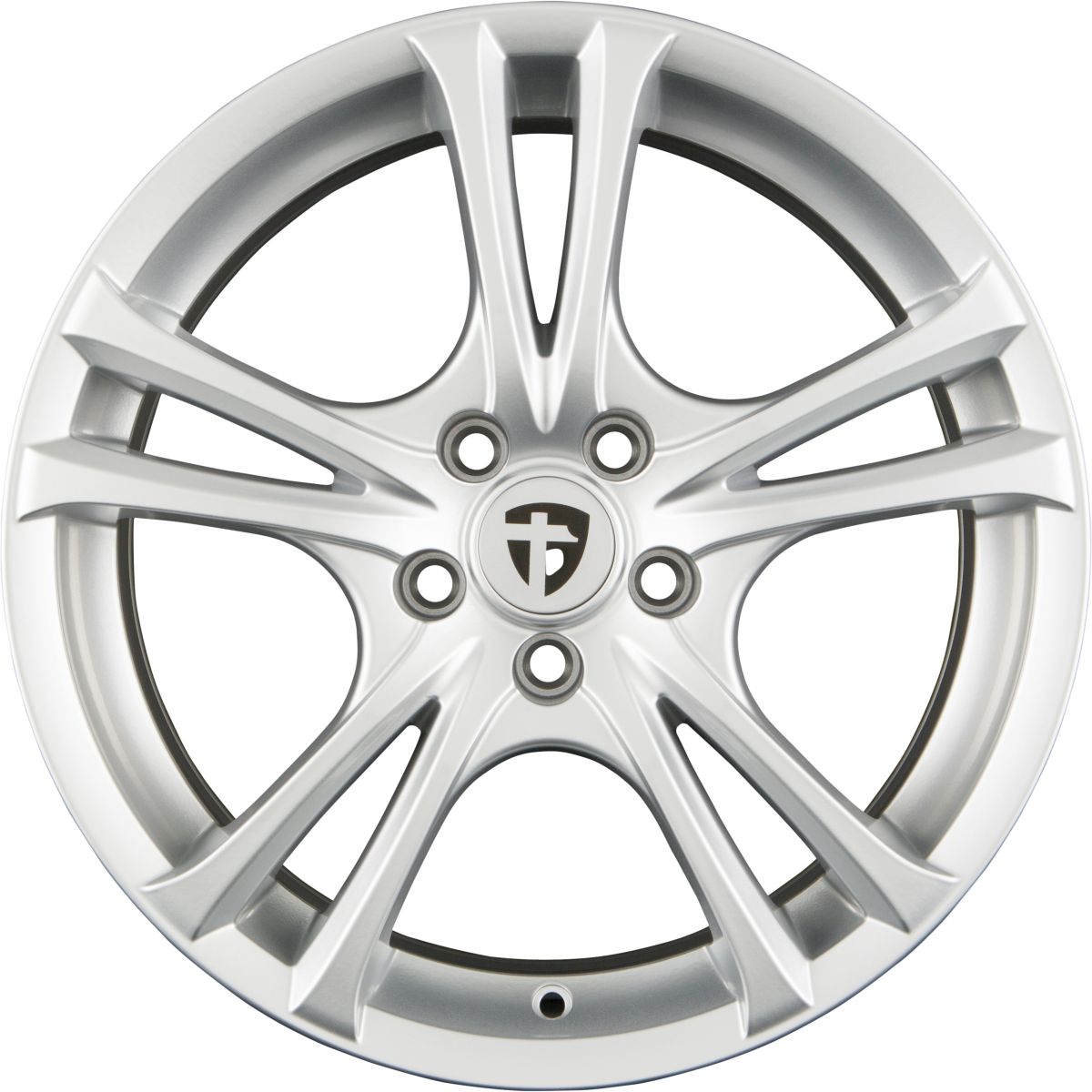 Tomason Easy Silver Painted Alufelge 7x16 Zoll ET40 LK 4x108 ML65.1