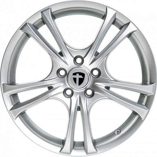 Tomason Easy Silver Painted Alufelge 7x16 Zoll ET40 LK 4x108 ML65.1 – Bild 2