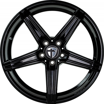 Tomason TN20 black painted Alufelge 8.5x19 Zoll ET30 LK 5x112 ML72.6 – Bild 2