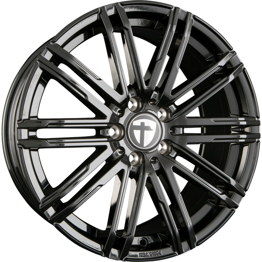 Tomason TN18 Black Painted Alufelge 10x20 Zoll ET45 LK 5x112 ML66.6 – Bild 2