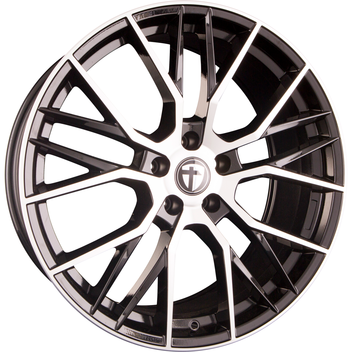 Tomason TN23 Black Diamond Polished Alufelge 8.5x19 Zoll ET35 LK 5x120 ML64.1 – Bild 2