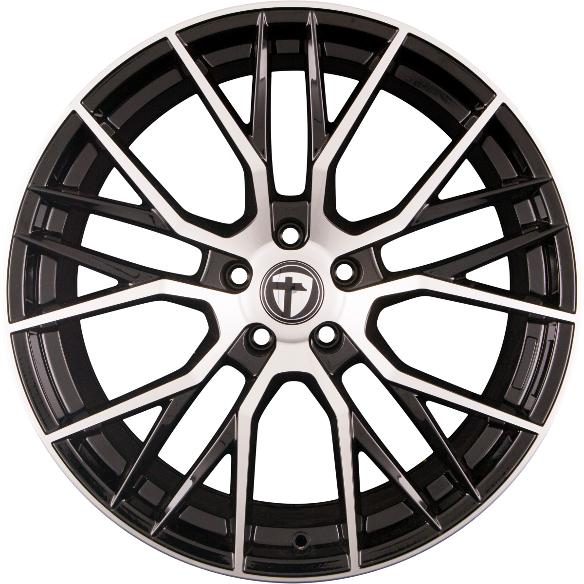 Tomason TN23 Black Diamond Polished Alufelge 9.5x19 Zoll ET35 LK 5x112 ML66.6