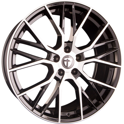 Tomason TN23 Black Diamond Polished Alufelge 9.5x19 Zoll ET35 LK 5x112 ML66.6 – Bild 2