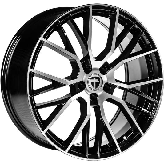 Tomason TN23 black diamond polished Alufelge 8.5x20 Zoll ET40 LK 5x120 ML72.6