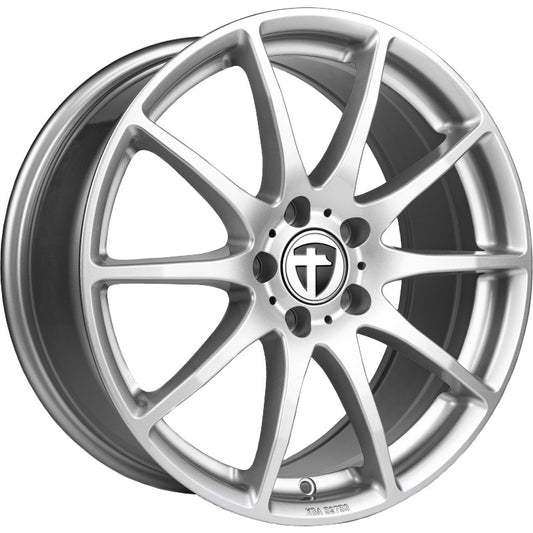Tomason TN1 bright silver Alufelge 7x17 Zoll ET46 LK 5x112 ML66.5