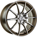 Tomason TN25 Superlight mattbronze polished Alufelge