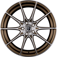 Tomason TN25 Superlight Mattbronze Polished Alufelge 8.5x19 Zoll ET45 LK 5x112 ML72.6