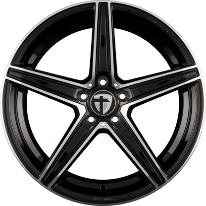 Tomason TN20 New Black Polished Alufelge 8x18 Zoll ET35 LK 5x100 ML63.4