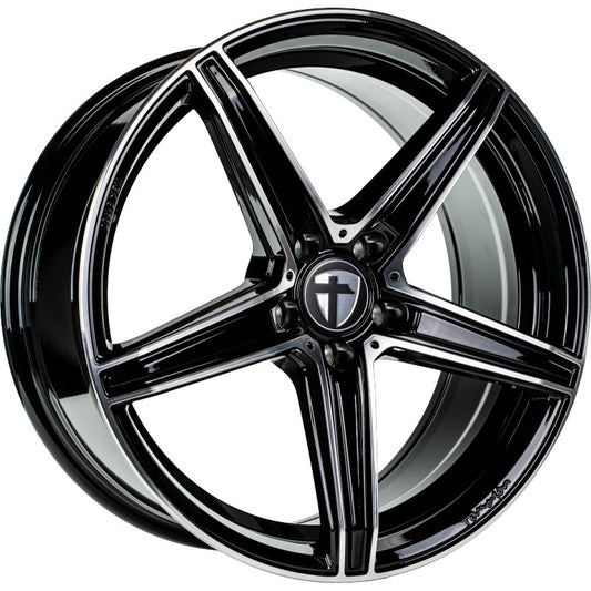 Tomason TN20 black polished Alufelge 8.5x19 Zoll ET45 LK 5x108 ML72.6