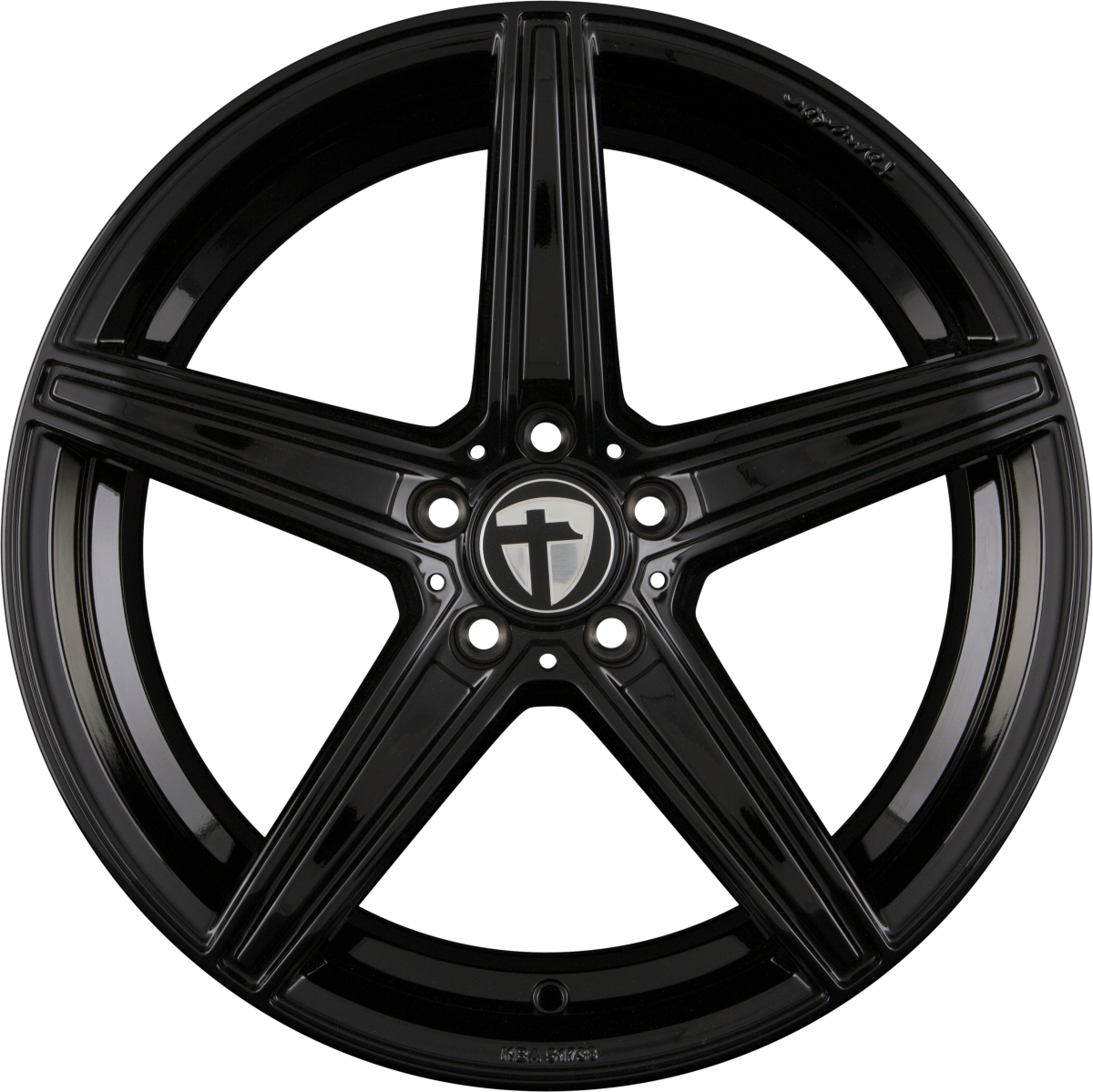 Tomason TN20 New Black Painted Alufelge 8x18 Zoll ET45 LK 5x108 ML72.6