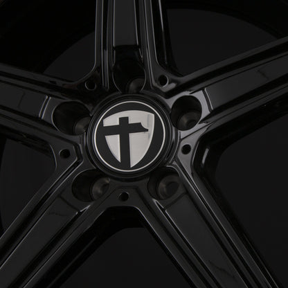 Tomason TN20 New Black Painted Alufelge 8x18 Zoll ET45 LK 5x108 ML72.6 – Bild 4