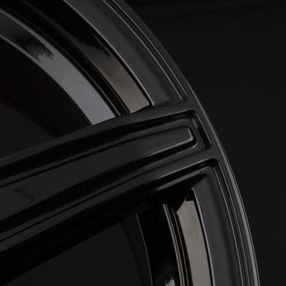 Tomason TN20 New Black Painted Alufelge 8x18 Zoll ET45 LK 5x108 ML72.6 – Bild 5