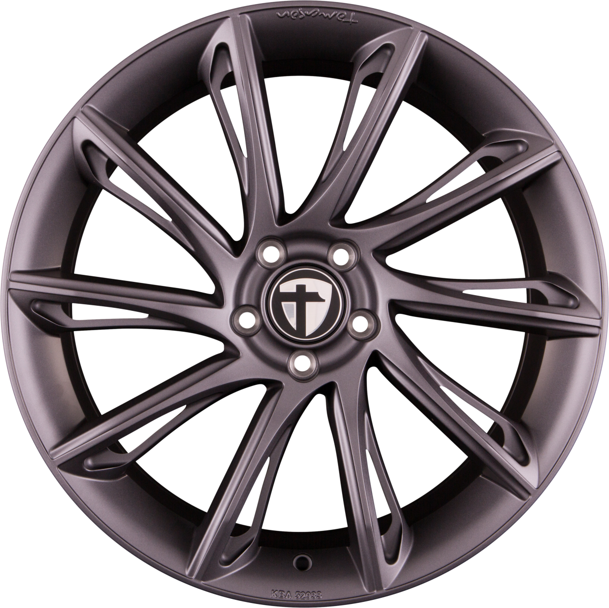 Tomason TN24 Matt Graphite Alufelge 8.5x20 Zoll ET40 LK 5x114.3 ML72.6