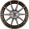 Tomason TN25 Superlight Mattbronze Polished Alufelge 8.5x19 Zoll ET35 LK 5x120 ML72.6