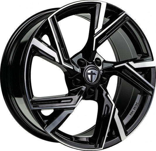 Tomason AR1 black diamond polished Alufelge 8.5x19 Zoll ET35 LK 5x112 ML66.6