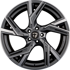 Tomason AR1 Anthracite Diamond Polished Alufelge 9x20 Zoll ET33 LK 5x112 ML66.6