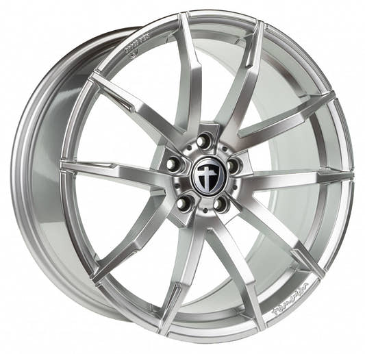 Tomason TN10 high gloss silver Alufelge 8.5x19 Zoll ET30 LK 5x112 ML72.6