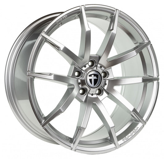 Tomason TN10 high gloss silver Alufelge 8.5x19 Zoll ET30 LK 5x112 ML72.6