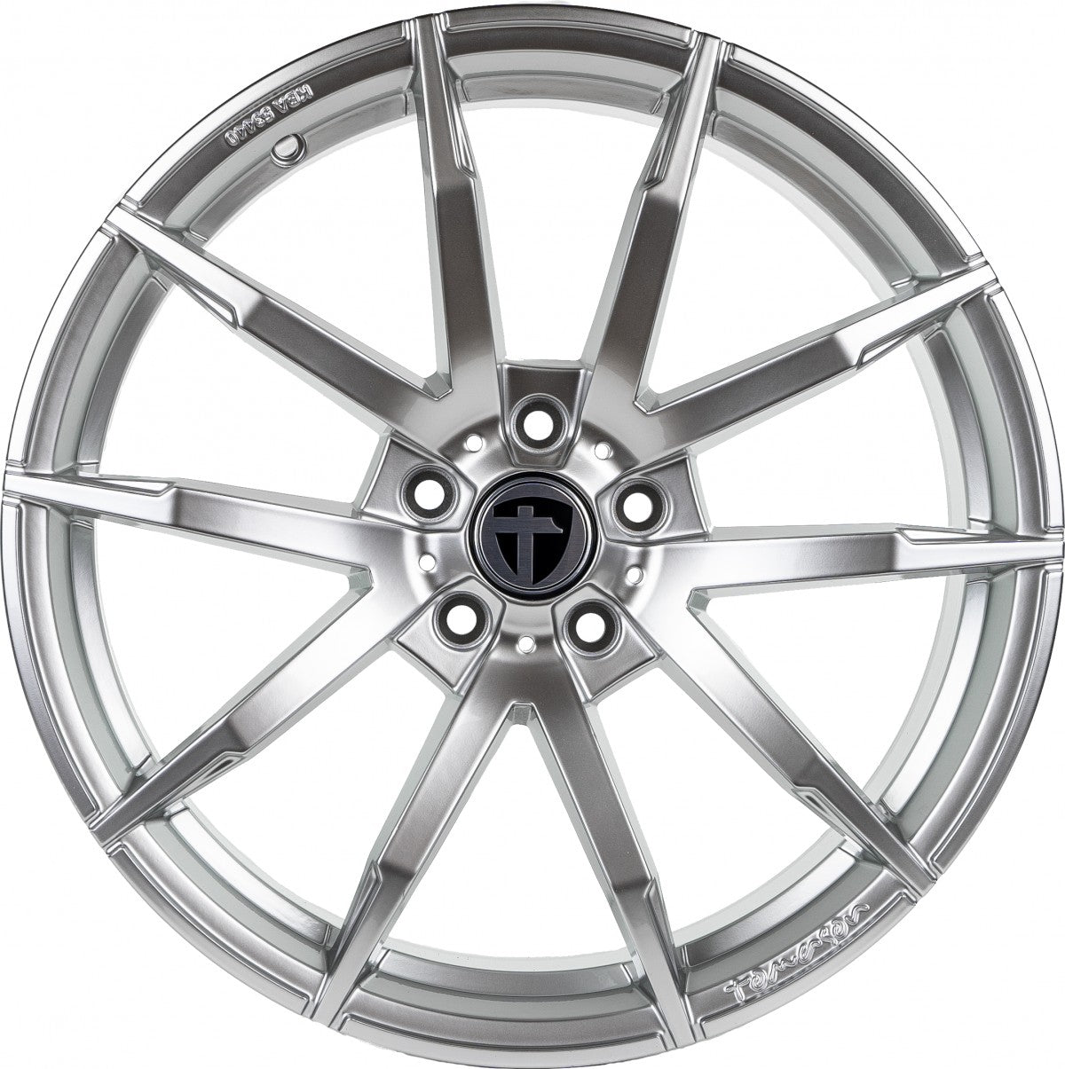 Tomason TN10 high gloss silver Alufelge 8.5x19 Zoll ET30 LK 5x112 ML72.6 – Bild 2