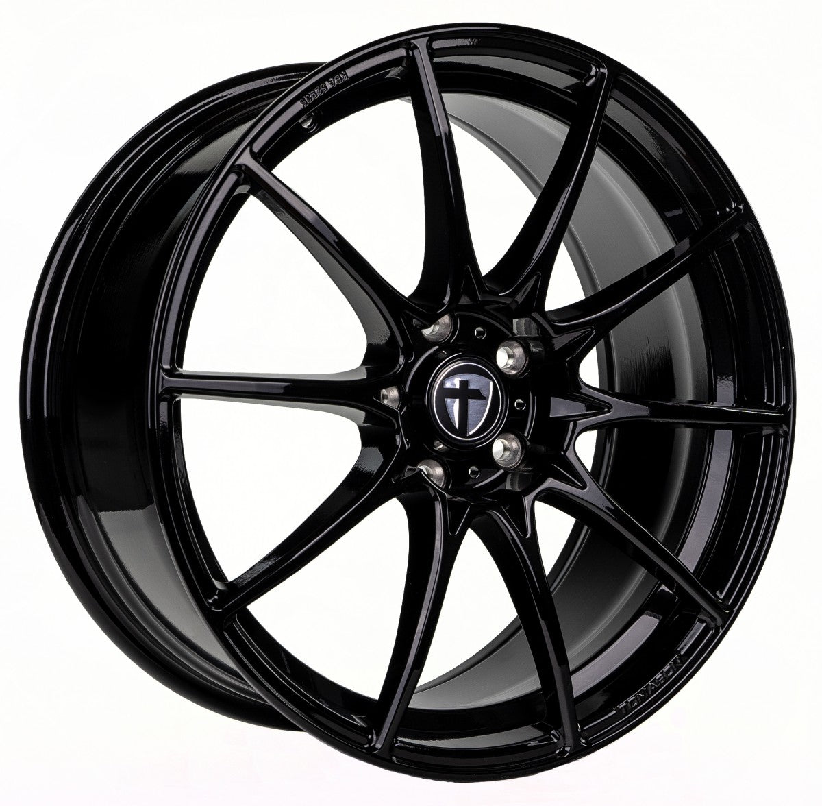 Tomason TN25 Superlight black painted Alufelge 8x18 Zoll ET45 LK 5x114.3 ML72.6