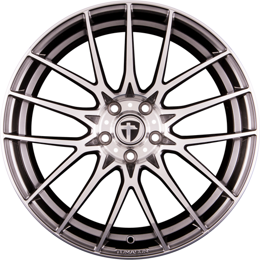 Tomason TN26 Light Dark Hyperblack Polish Alufelge 8.5x19 Zoll ET45 LK 5x108 ML72.6