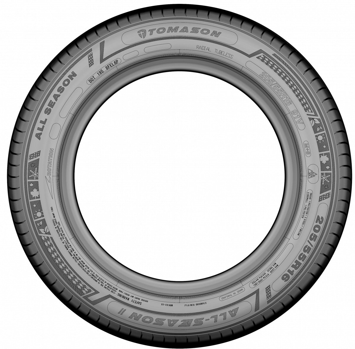Tomason Allseason 225/45 R17 94Y Ganzjahr – Bild 3