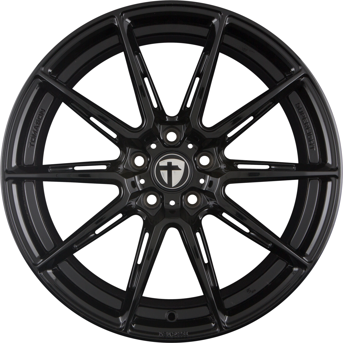 Tomason TN27 Superlight Black Painted Alufelge 8.5x19 Zoll ET45 LK 5x108 ML72.6