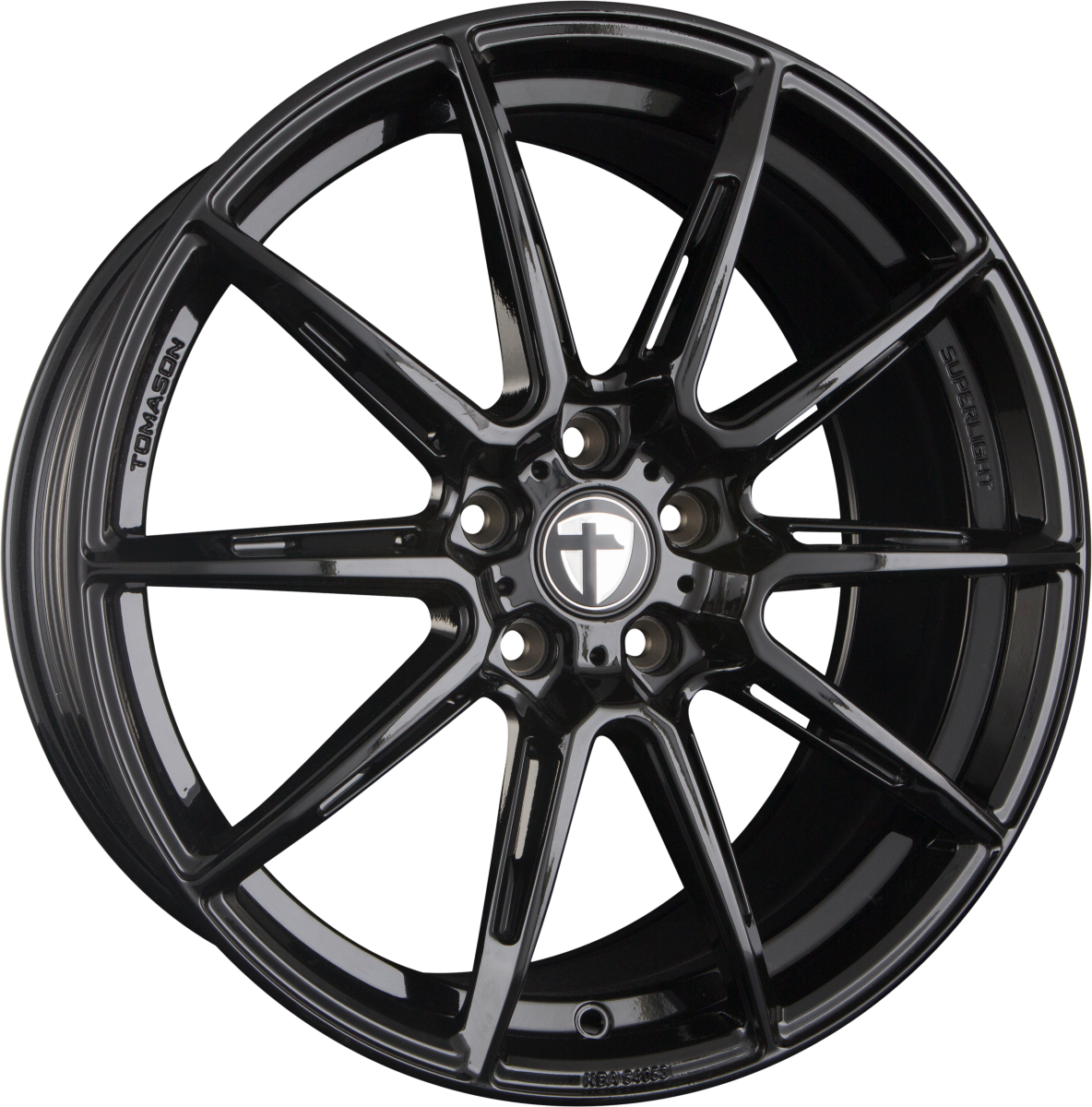Tomason TN27 Superlight Black Painted Alufelge 8.5x19 Zoll ET45 LK 5x108 ML72.6 – Bild 2