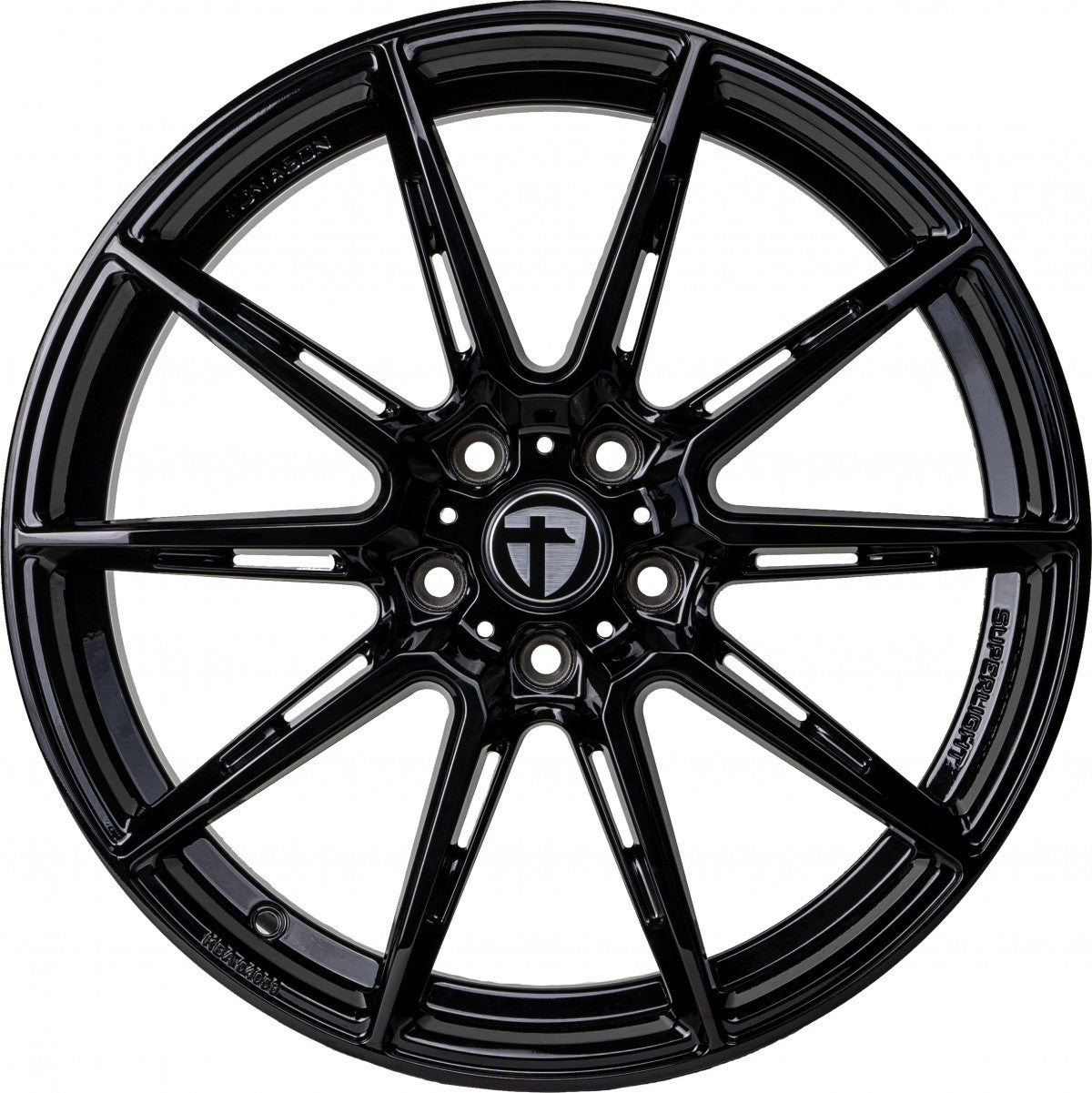 Tomason TN27 Superlight black painted Alufelge 8.5x19 Zoll ET45 LK 5x114.3 ML72.6 – Bild 2
