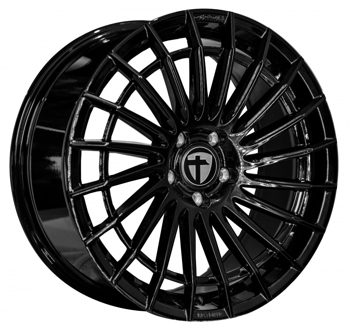Tomason TN21 black painted Alufelge 8.5x19 Zoll ET45 LK 5x114.3 ML72.6