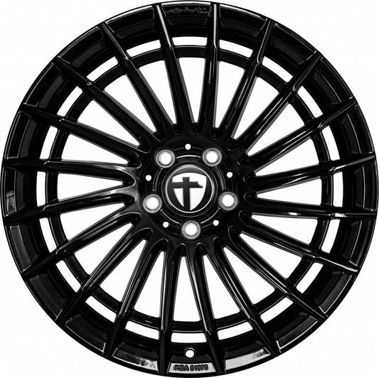 Tomason TN21 black painted Alufelge 8.5x20 Zoll ET45 LK 5x112 ML72.6 – Bild 2