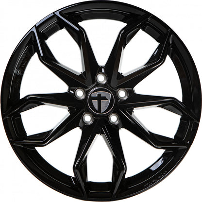 Tomason TN22 black painted Alufelge 8x18 Zoll ET48 LK 5x112 ML72.6 – Bild 2