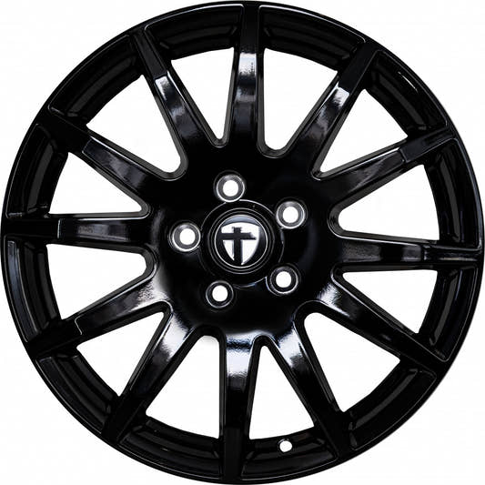 Tomason TN1F black painted Alufelge 7.5x17 Zoll ET60 LK 6x130 ML84.1 – Bild 2