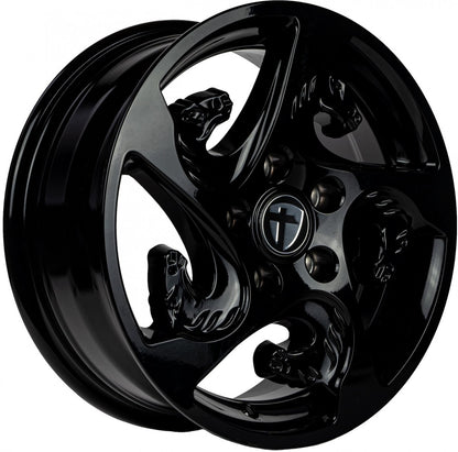 Tomason TR-Horse black painted Alufelge 6x15 Zoll ET30 LK 5x112 ML66.5