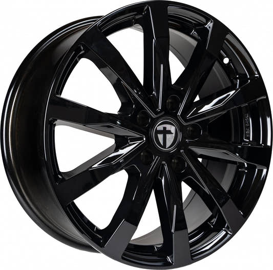 Tomason TN28 black painted Alufelge 7.5x18 Zoll ET47 LK 5x112 ML66.5