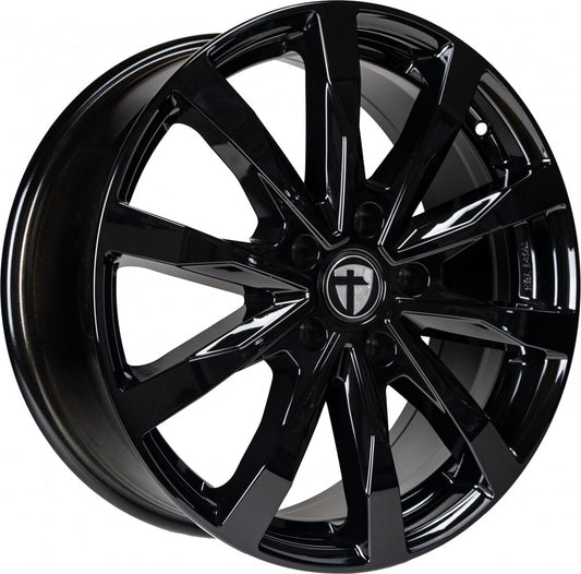 Tomason TN28 black painted Alufelge 7.5x18 Zoll ET53 LK 5x118 ML71.1