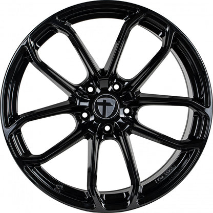 Tomason AR2 black glossy Alufelge 9.5x21 Zoll ET31 LK 5x112 ML66.6 – Bild 2